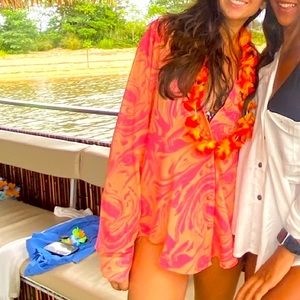 Princess Polly Marble Button Up